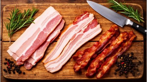 Можно ли есть бекон из упаковки без обжарки: как отличить готовый продукт от сырого