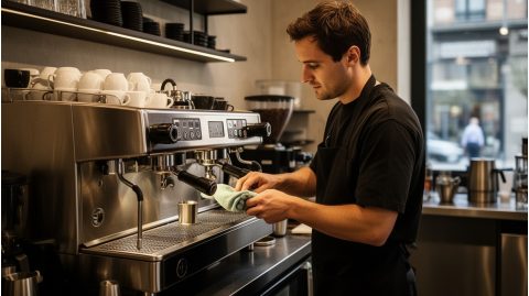 Как чистить профессиональную эспрессо-машину в кофейне: регламент для смены и сервиса