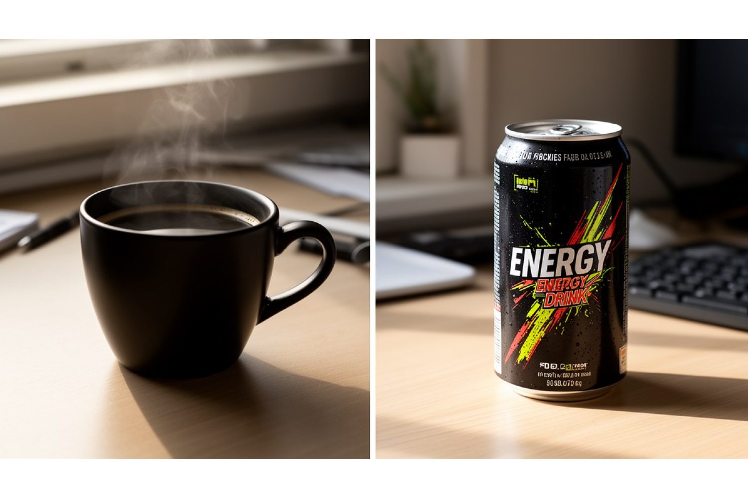 Энергетик или кофе: что бодрит сильнее и как выбрать без перегруза