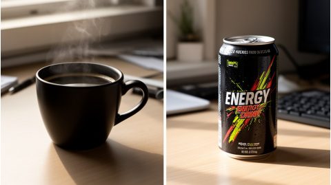 Энергетик или кофе: что бодрит сильнее и как выбрать без перегруза
