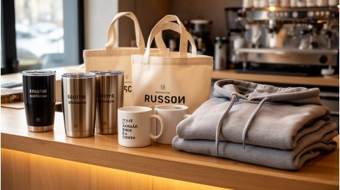 Как продавать фирменный мерч ресторана или кафе