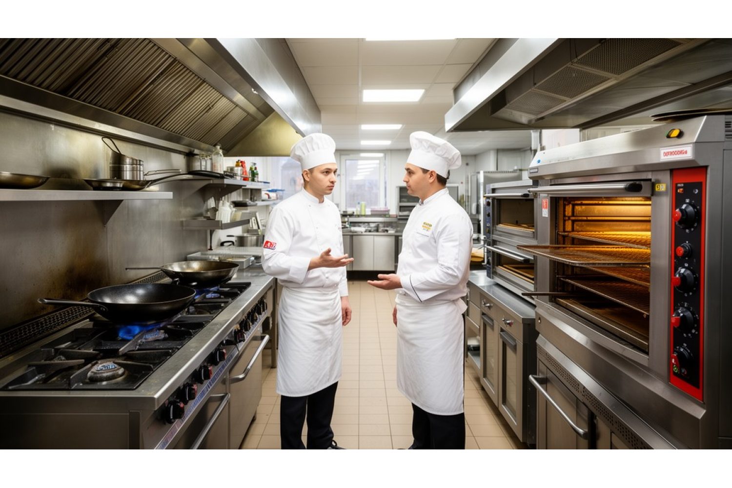 Газовая или электрическая плита для ресторана: как выбрать без простоев