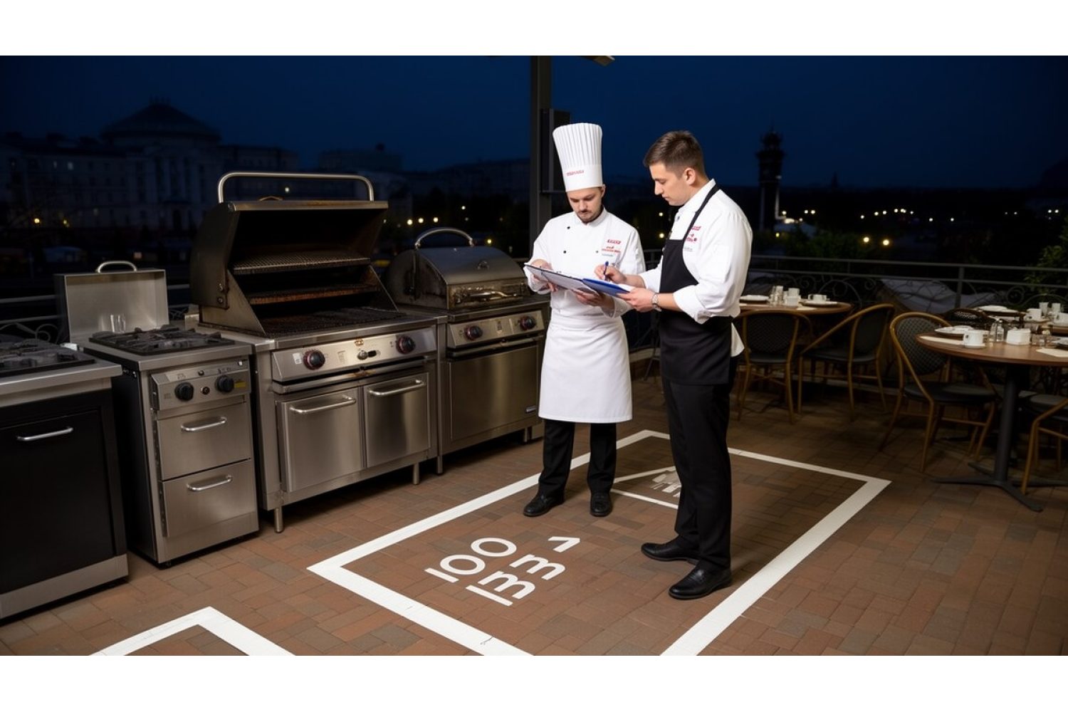 Безопасная работа с газовым и угольным грилем в ресторане: чек-лист для персонала и управляющего