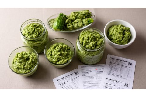Калорийность кабачковой икры: КБЖУ на 100 г и работа с данными для маркировки