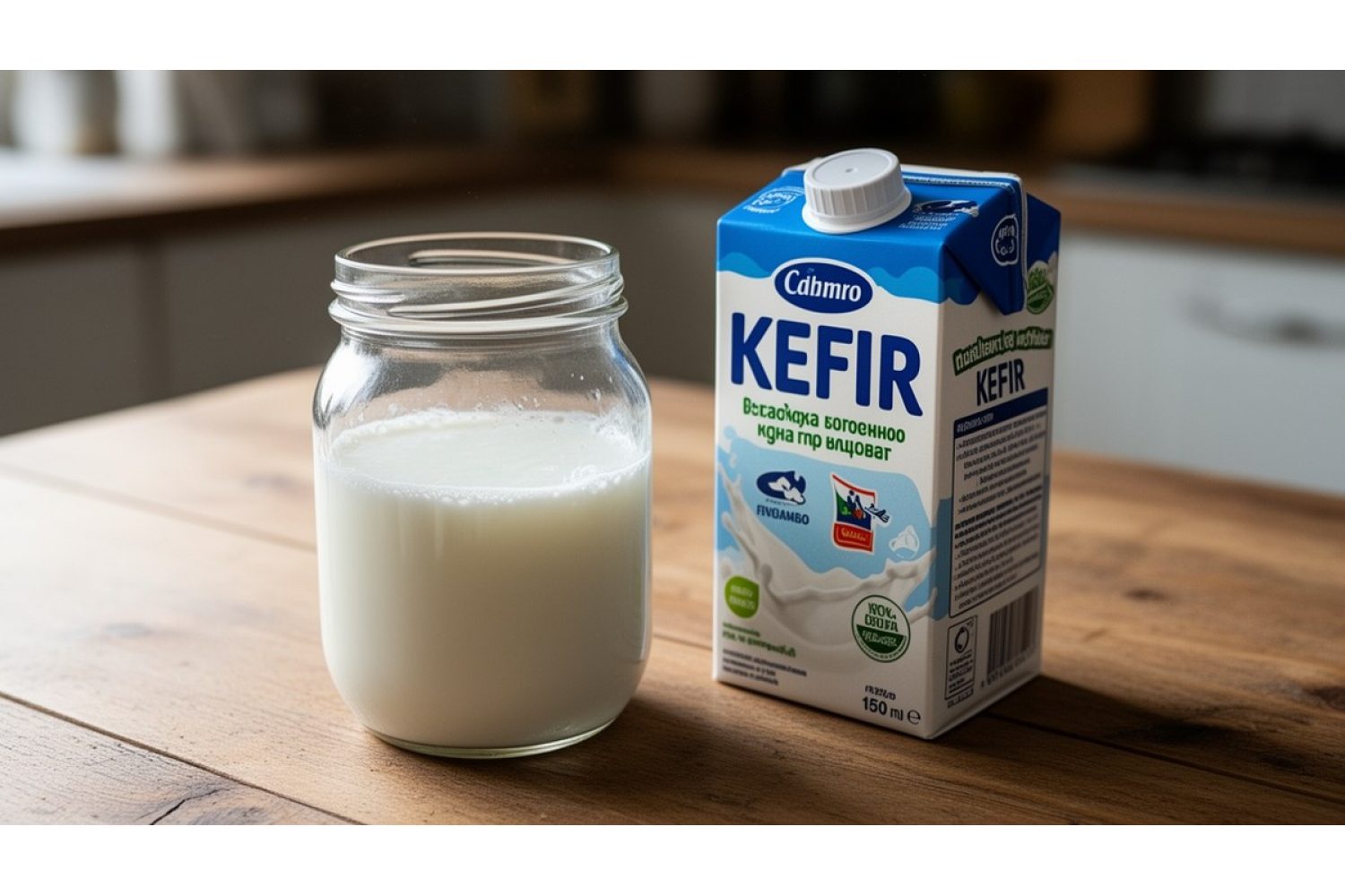 Как делают кефир и чем домашний кефир отличается от магазинного