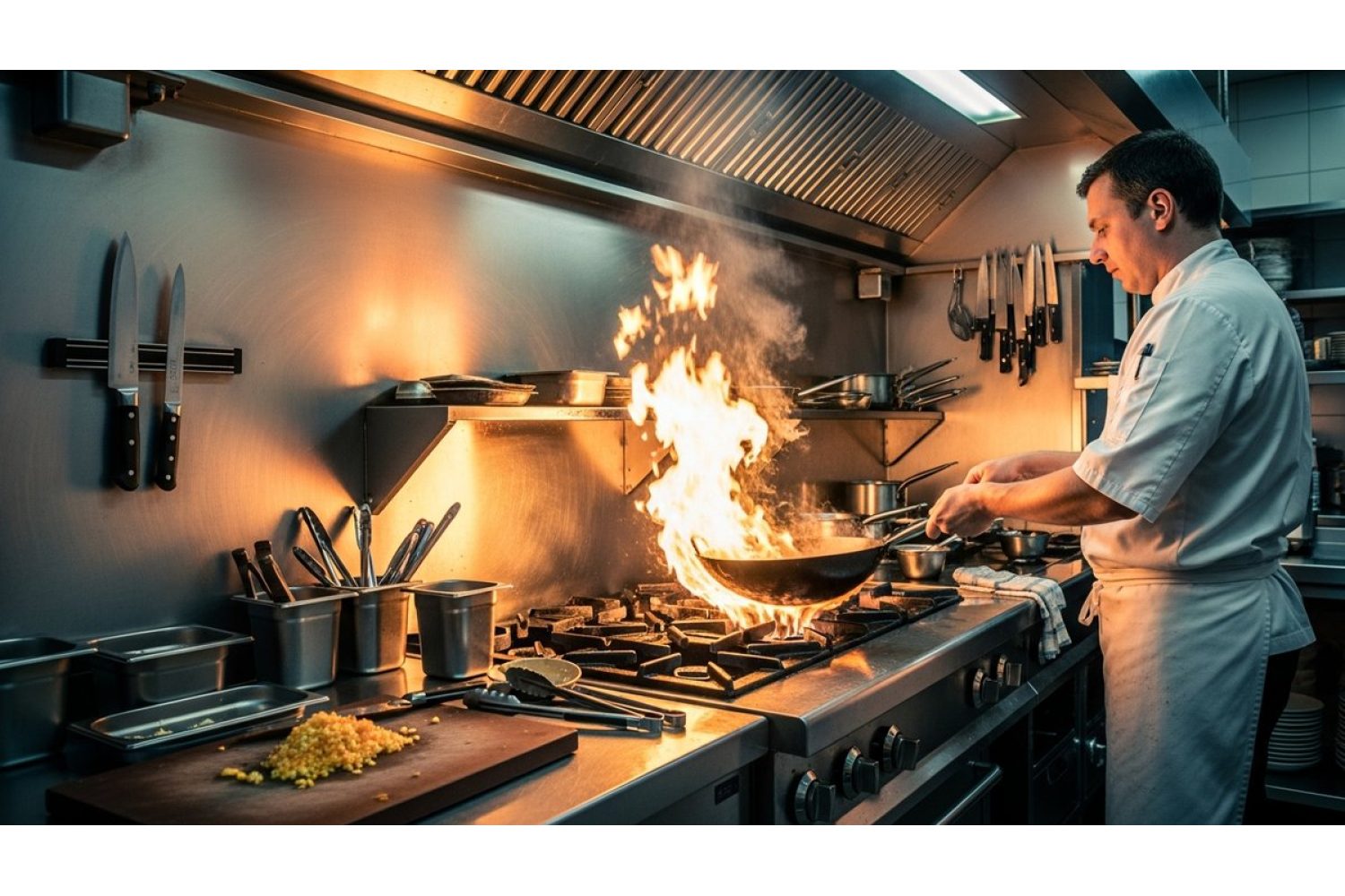 Как прокалить и чистить вок из углеродистой стали на кухне HoReCa