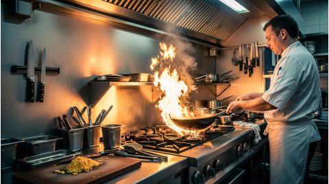 Как прокалить и чистить вок из углеродистой стали на кухне HoReCa