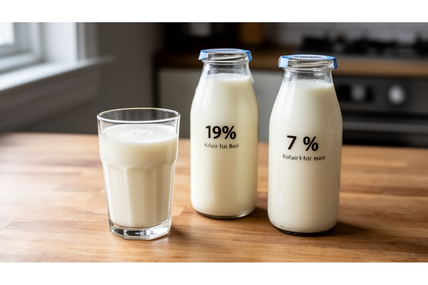 Калорийность кефира и КБЖУ по жирности: таблицы и расчет порции