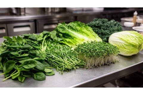 Листовая зелень для ресторана: вкус, замены и хранение