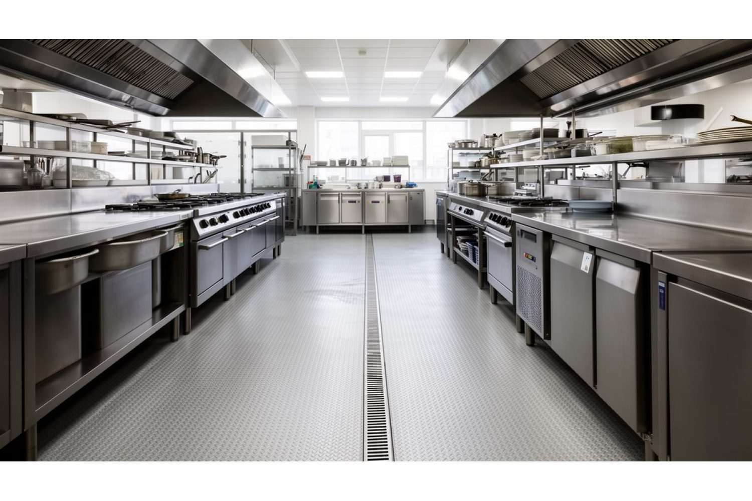 Как выбрать напольное покрытие для профессиональной кухни