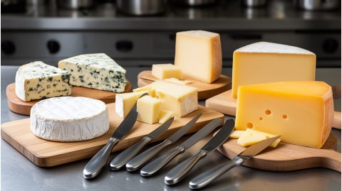 Ножи для сыра в HoReCa: выбор и применение для разных видов сыра