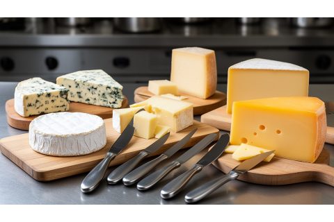 Ножи для сыра в HoReCa: выбор и применение для разных видов сыра