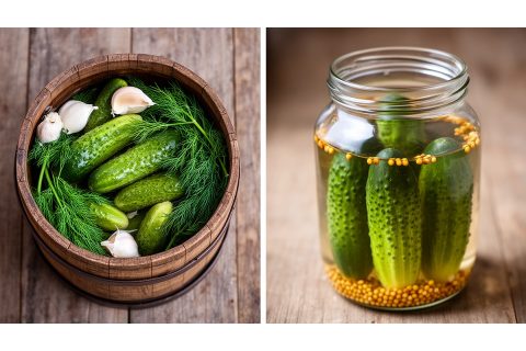 Соленые, маринованные и малосольные огурцы: отличия и правила выбора