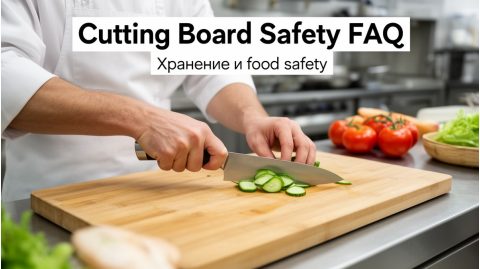 Правила использования и ухода за разделочными досками в общепите: СанПиН и ХАССП