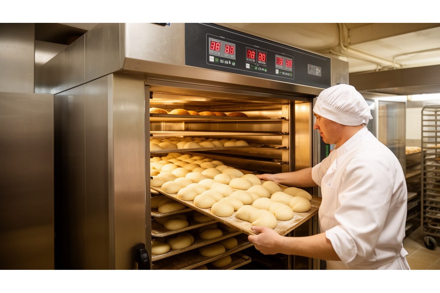 Расстойка хлебного теста в пекарне: температура, время, типичные ошибки и выбор оборудования