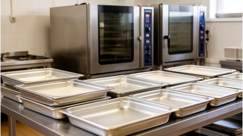 Размеры противней для пекарни, кафе и ресторана: выбор под печь и задачи кухни