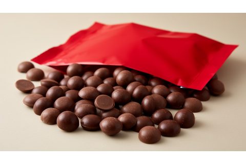 Круглые шоколадные конфеты в красной упаковке: как выбрать подходящий формат для закупки