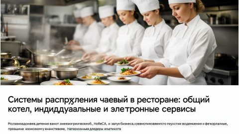 Системы распределения чаевых в ресторане: общий котел, индивидуальные и электронные сервисы
