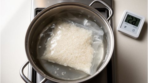 Сколько варить рис в пакетиках: время по видам крупы