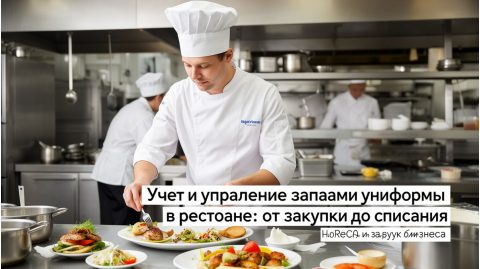 Учет и управление запасами униформы в ресторане: от закупки до списания