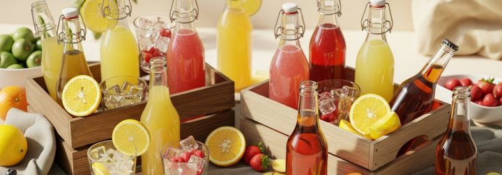 Лимонады и газированные напитки