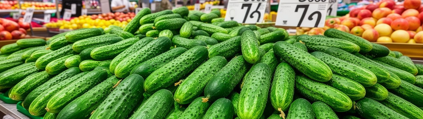 Цены на огурцы в марте резко упали — что это значит для оптовиков