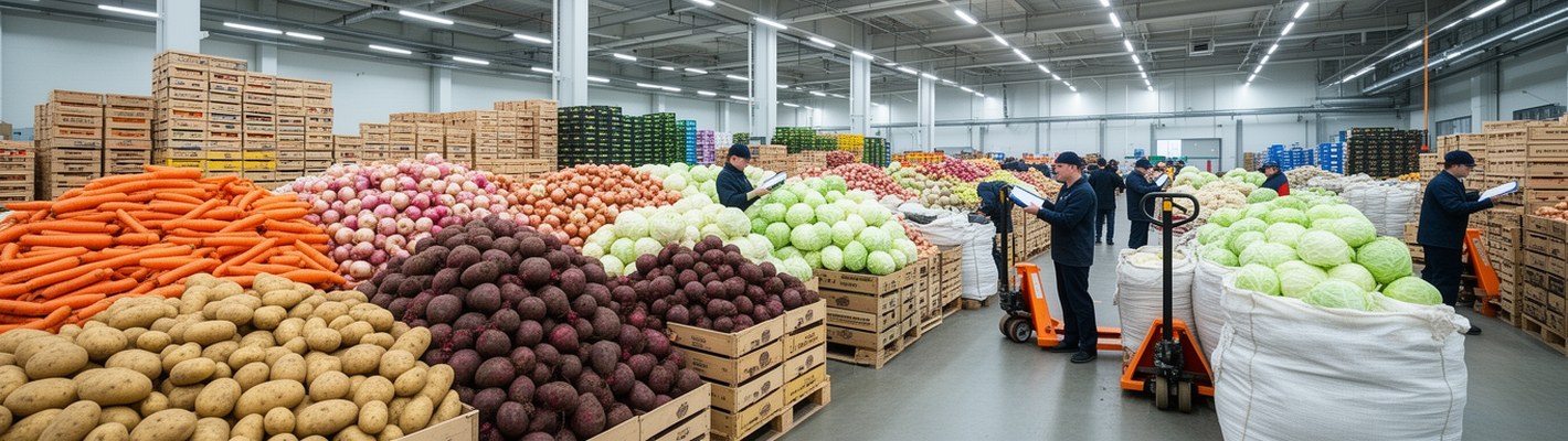 Российские овощи уверенно заняли полку: доля «борщевого набора» дошла до 90%