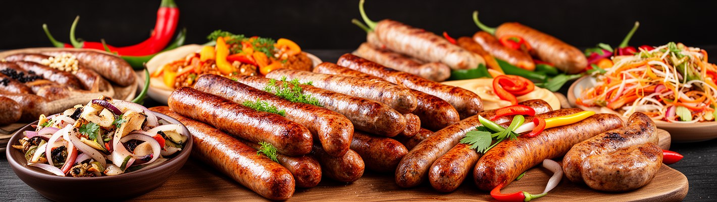 «Горячая штучка» удивляет новыми вкусами: сосиски с азиатскими и грузинскими нотками