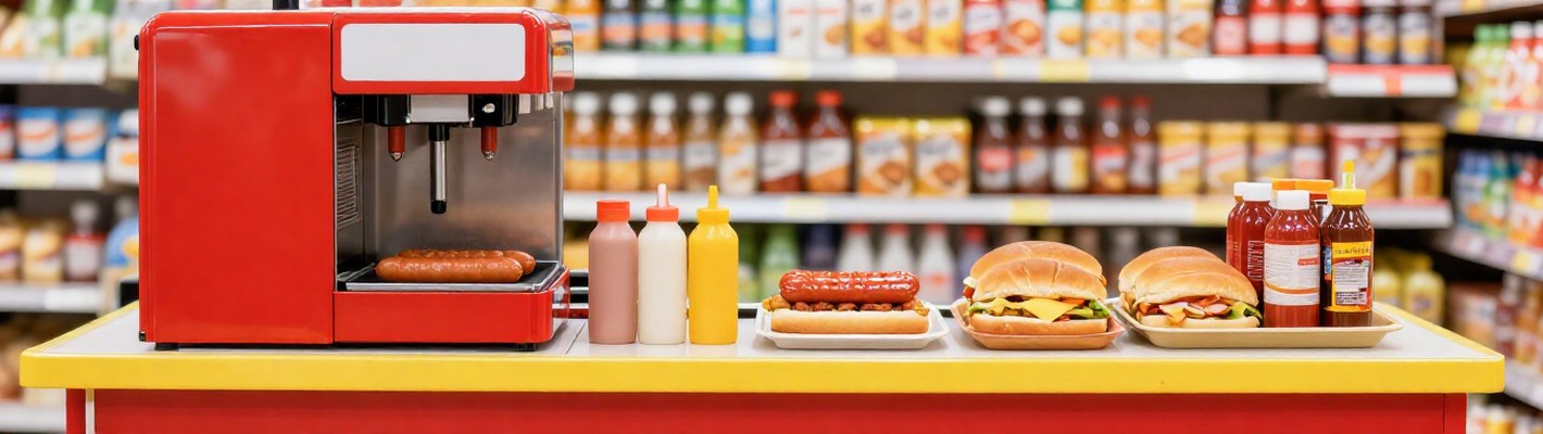 Хот-доги захватывают ритейл: тренд на фастфуд в продуктовых магазинах