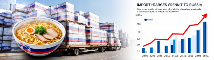 Импорт японского рамена в Россию: что значит рост на 100% для оптовиков?