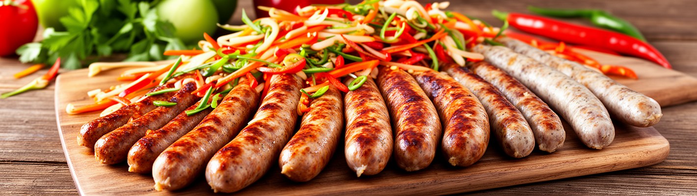 Новые сосиски от «Горячей штучки»: вкусы Азии и Грузии на вашем столе