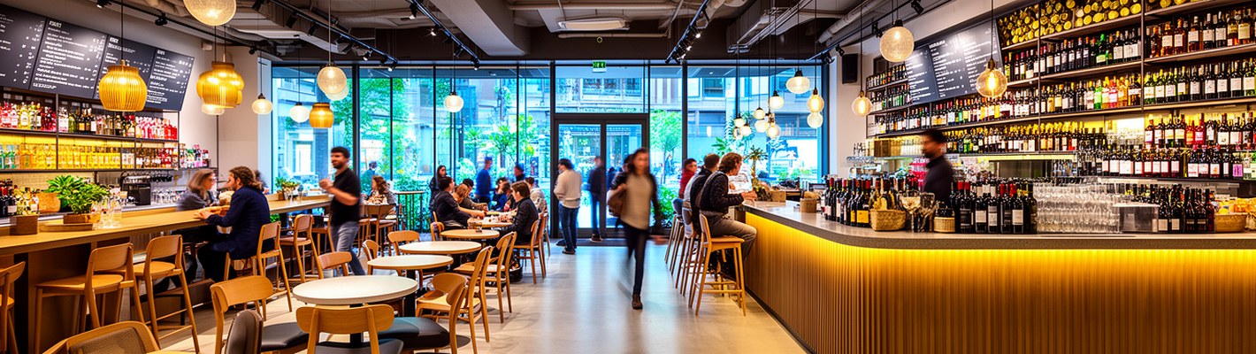 Новый магазин «Азбука вкуса» в Москве: кафе и энотека для гурманов