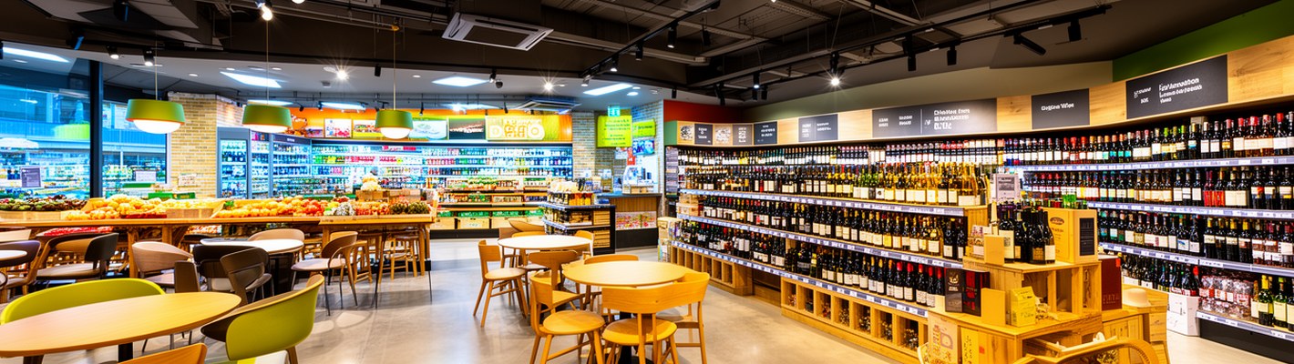 Новый флагманский магазин «Азбука вкуса» в Москве: кафе и энотекой на радость покупателям