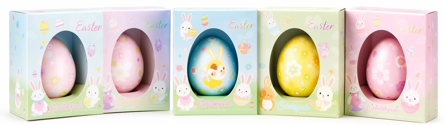 Пасхальная коллекция яиц от «Таврос» в новом весеннем дизайне
