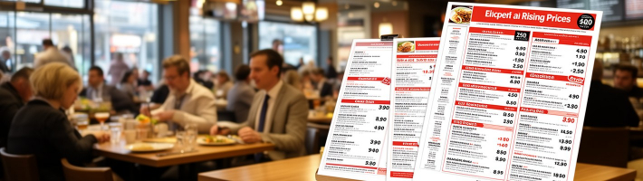 Рестораны планируют плавный рост цен в 2026 году