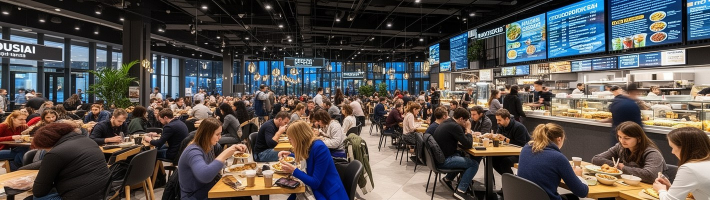 Как изменился рынок фудхоллов в регионах России в 2025 году?