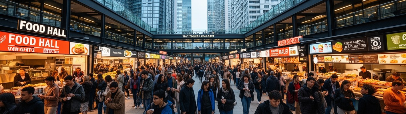 Семь новых фудхоллов ждут Московский регион в 2026 году