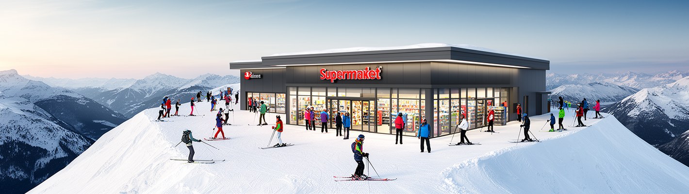 «Перекрёсток» запускает супермаркет на высоте 1600 метров в Сочи