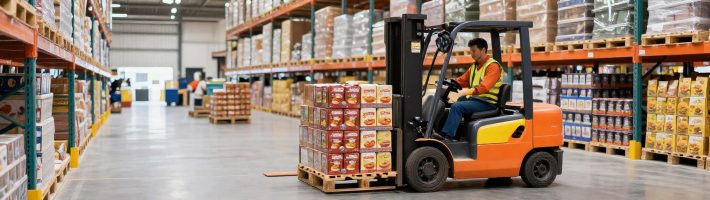 Сколько зарабатывают водители погрузчиков на продуктовых складах в 2026 году