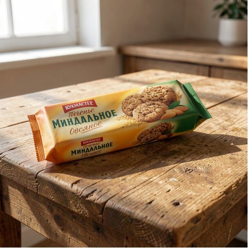 Печенье Кухмастер КМ Овсяное, 270г