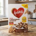 Подушечки Любятово с шоколадной начинкой, 220г
