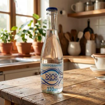 Вода Bon Aqua негазированная, 0.33 л