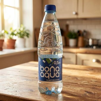 Вода Bon Aqua сильногазированная, 0.5 л