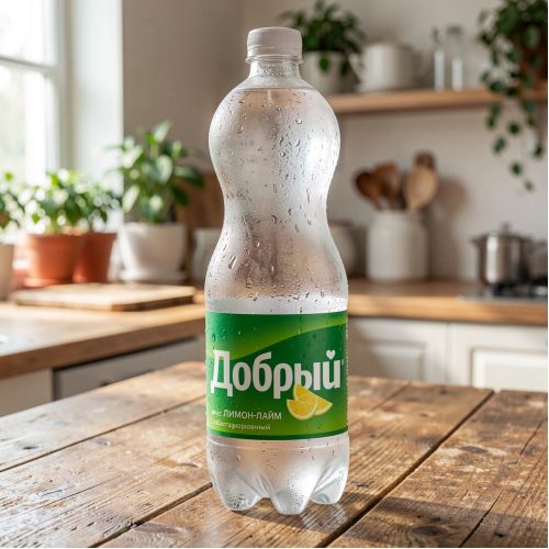 Лимонад Добрый, лимон-лайм, 1 л