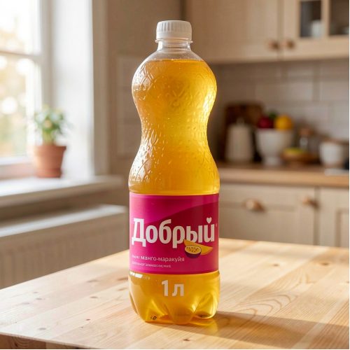 Лимонад Добрый, манго-маракуйя, 1 л