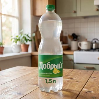 Лимонад Добрый, лимон-лайм, 1.5 л
