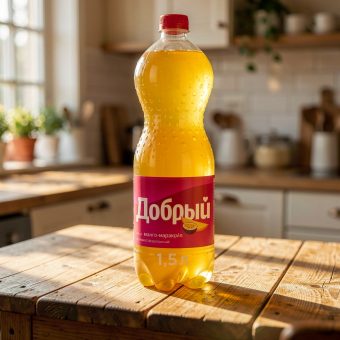 Лимонад Добрый, манго-маракуйя, 1.5 л