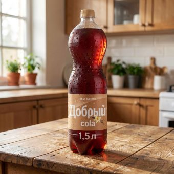 Кола Добрый, ваниль, 1.5 л
