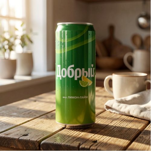 Лимонад Добрый, лимон-лайм, 0.25 л