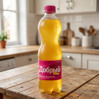 Лимонад Добрый, манго-маракуйя, 0.5 л